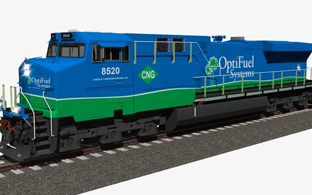 OptiFuel Combats Climate Crisis with Testing of Preproduction Renewable Natural Gas Hybrid Line-Haul Locomotive Reducing Emissions to ZERO and Reducing Their Fuel Expenses by 50%