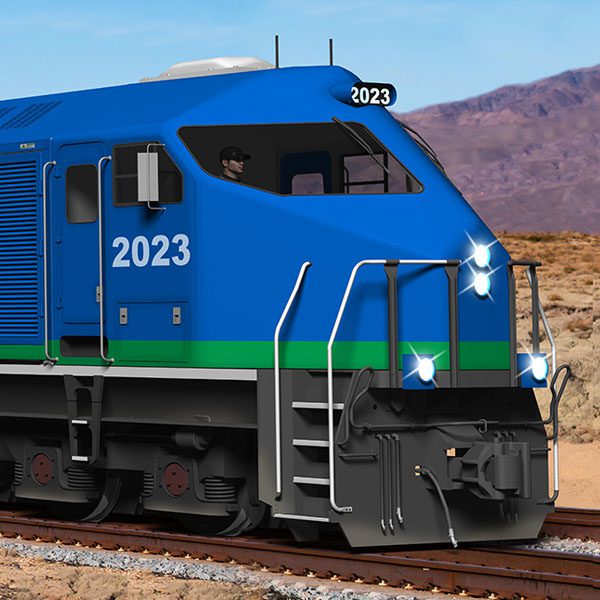 Renewable Natural Gas Powered Locomotive - OptiFuel