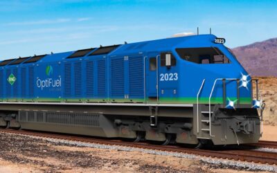 OptiFuel’s Total-Zero™ 5600 hp RNG-Electric Line Haul Locomotive and RNG-Powered Tender are on Track for Testing at the Federal Railroad Administration’s Transportation Technology Center