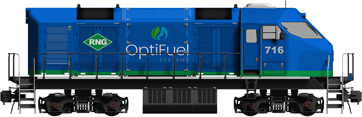 OptiFuel Total-Zero™ Switcher Locomotive