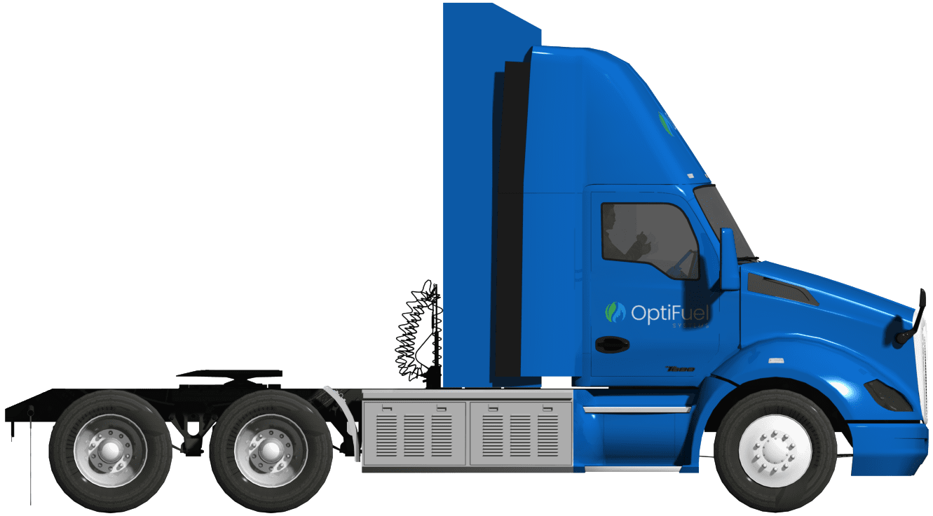 RNG-Powered Semi-Truck | OptiFuel