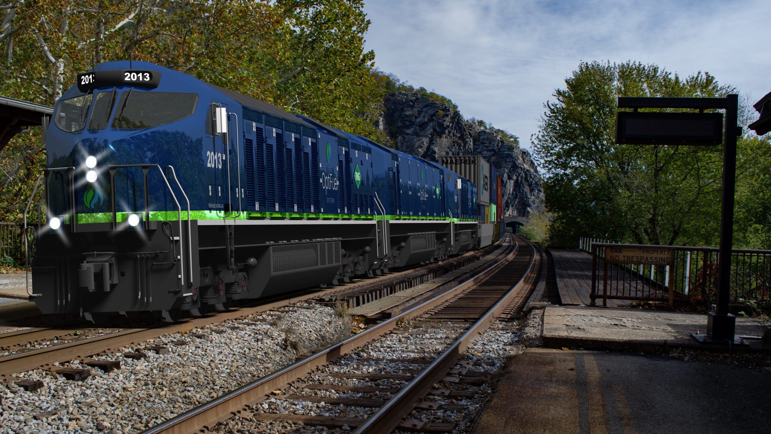 80' Line Haul Locomotive Harpers Ferry