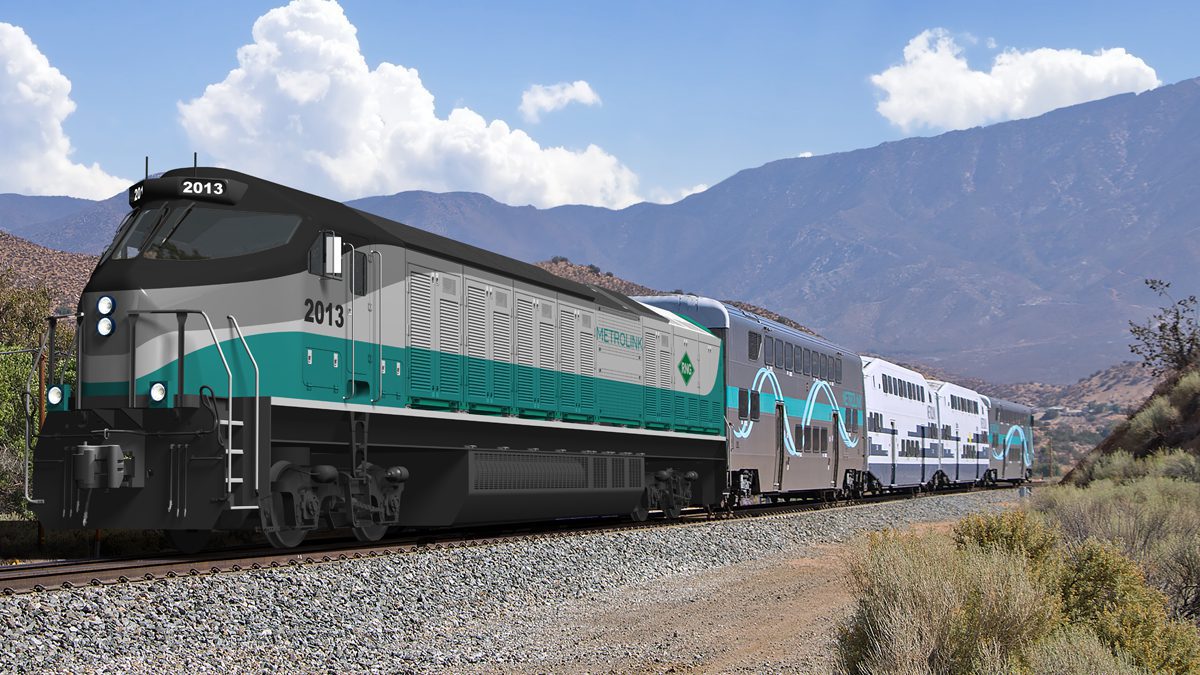 OptiFuel’s Total-Zero™ 5600 hp RNG Line Haul Locomotive Antelope Pass