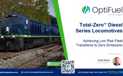 Achieving Low Risk, Affordable Modernization of the Class 1 Locomotive Fleet to Zero Emissions Using a Diesel-RNG Dual Fuel“No Tender” Solution