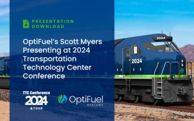 OptiFuel’s Scott Myers Presenting at 2024 Transportation Technology Center Conference